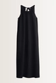 Midi-jurk in viscose-linnenmix Quise Someday