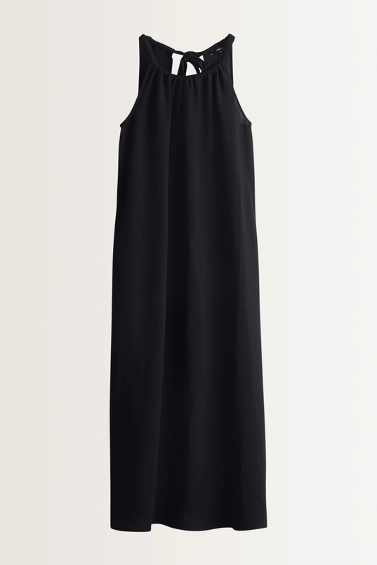 Midi-jurk in viscose-linnenmix Quise Someday