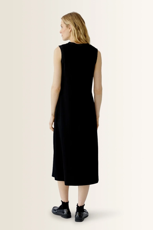 Midi-jurk met geplooide details OUI