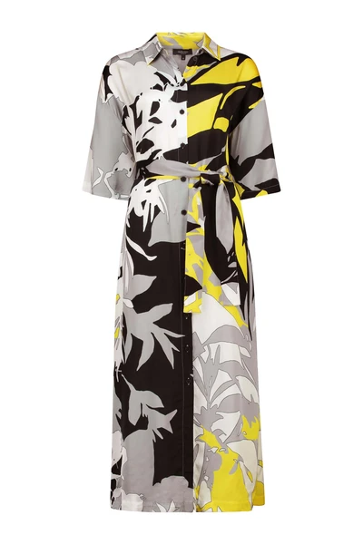 Midi-jurk met print