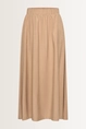 Midi-rok elastische taille