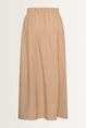 Midi-rok elastische taille