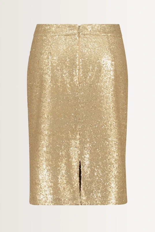 Midirok met pailletten