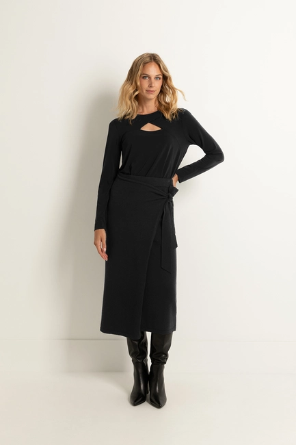 Midirok van 100% scheerwol