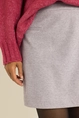 Minirok met overslagdetail