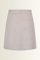 Minirok met overslagdetail