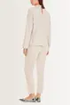 Mockneck blouse met knoopdetail Marc Cain