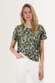 Modern T-Shirt met luipaardprint Monari