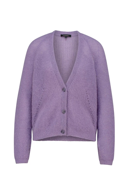 Mohairmix V-hals vest
