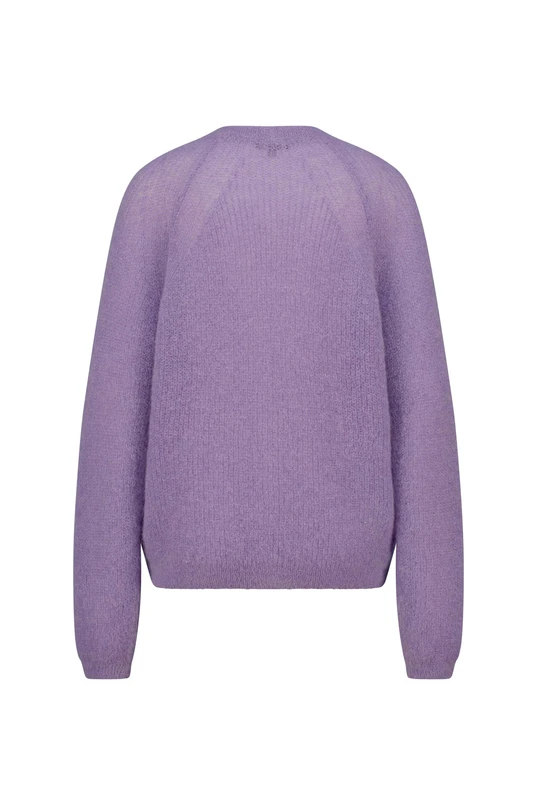 Mohairmix V-hals vest