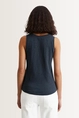 Mouwloos shirt met V-hals Marc O'Polo
