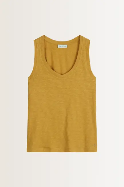 Mouwloos shirt met V-hals Marc O'Polo
