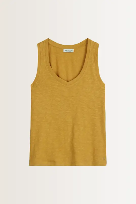 Mouwloos shirt met V-hals Marc O'Polo