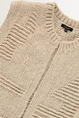 Mouwloos vest alpacamix