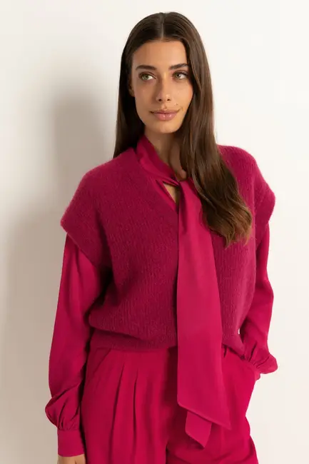 Mouwloos vest alpacamix