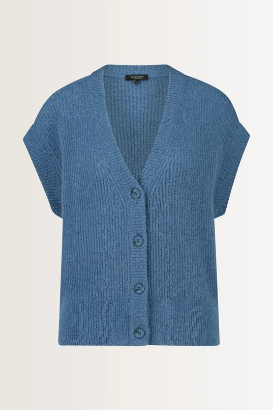 Mouwloos vest alpacamix