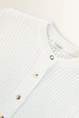 Mouwloos vest met goudkleurige knopen