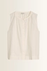 Mouwloze blouse met opengewerkt dessin Marc O'Polo