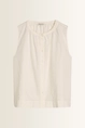 Mouwloze blouse met opengewerkt dessin Marc O'Polo
