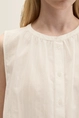 Mouwloze blouse met opengewerkt dessin Marc O'Polo