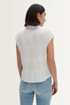 Mouwloze blouse plooistructuur Zkulpture Someday
