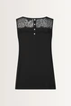 Mouwloze blousetop