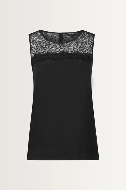 Mouwloze blousetop