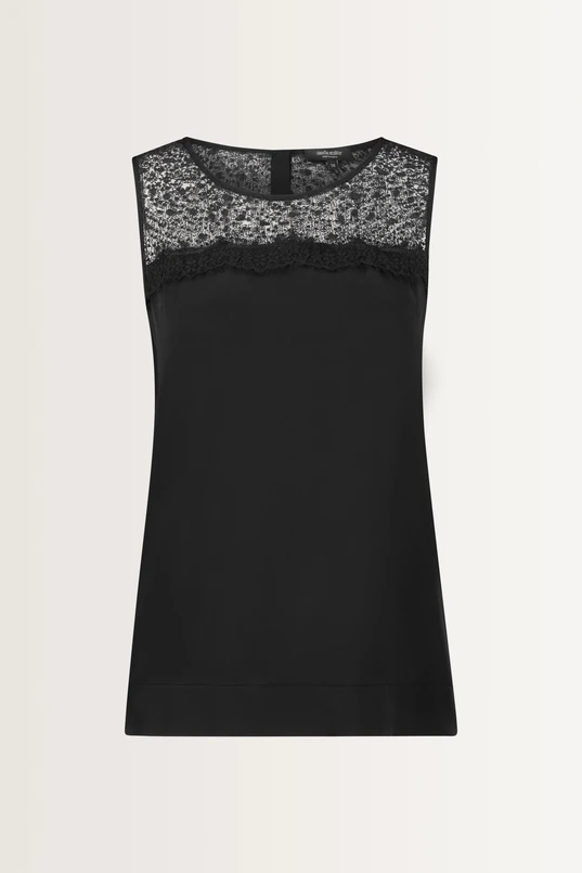 Mouwloze blousetop