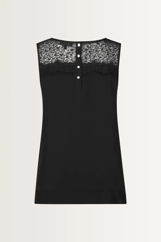 Mouwloze blousetop