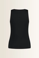 Mouwloze jersey top