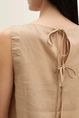 Mouwloze linnen blouse Marc O'Polo