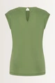 Mouwloze top plooidetail