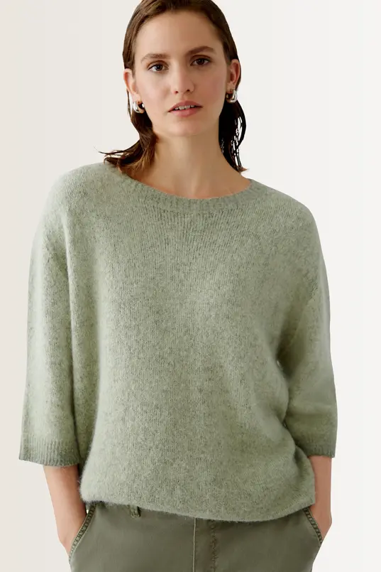 Naadloze trui met alpaca OUI