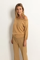 Offshoulder trui ketting