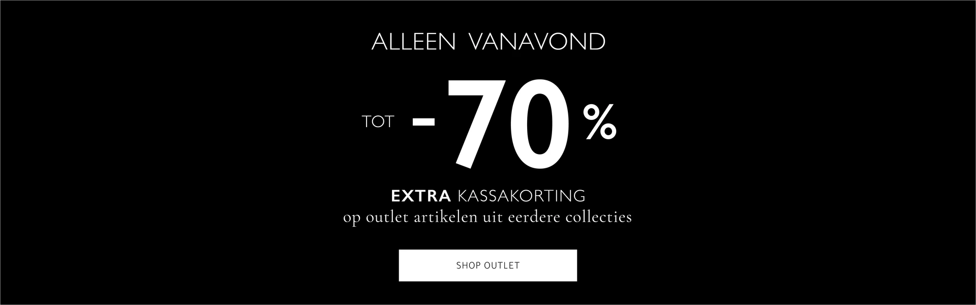 Online Outletavond