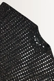 Opengewerkte trui metallic accent
