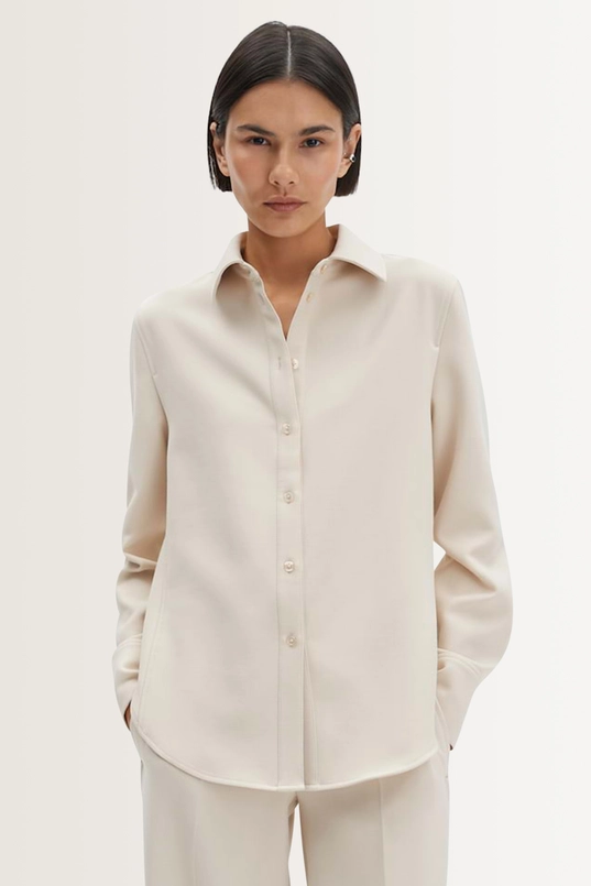Overhemdblouse met klassieke kraag Zease Someday