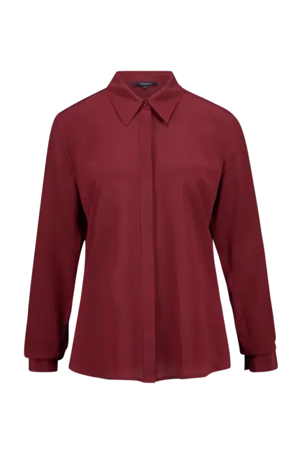Overhemdblouse zijde