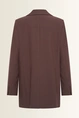 Oversized blazer met klassieke reverskraag