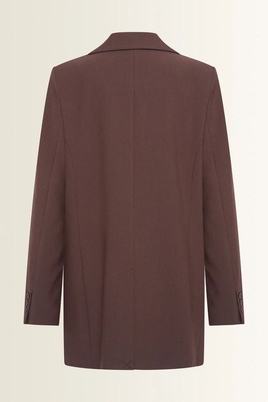 Oversized blazer met klassieke reverskraag