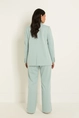 Oversized blazer met zijsplitten