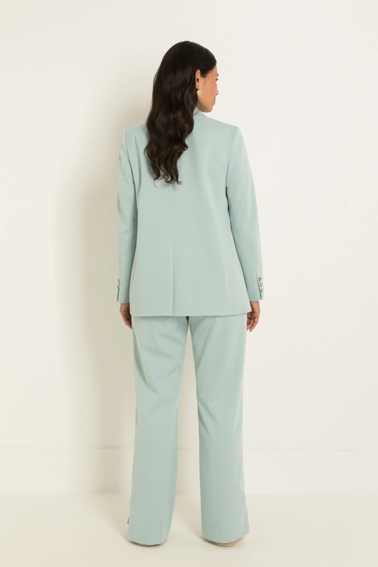 Oversized blazer met zijsplitten
