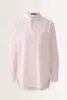 Oversized blouse met borduursels OUI