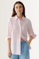 Oversized blouse met borduursels OUI