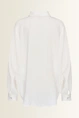 Oversized blouse met volumemouwen