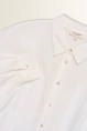 Oversized blouse met volumemouwen