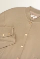 Oversized bomber van sweatstof