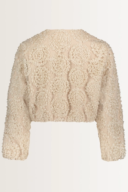 Oversized jas met verfijnd reliëf Vera Mont