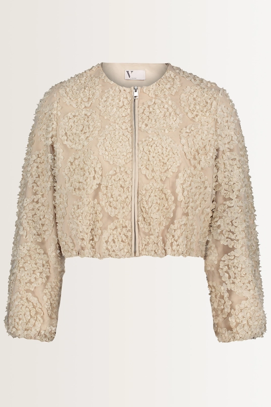Oversized jas met verfijnd reliëf Vera Mont