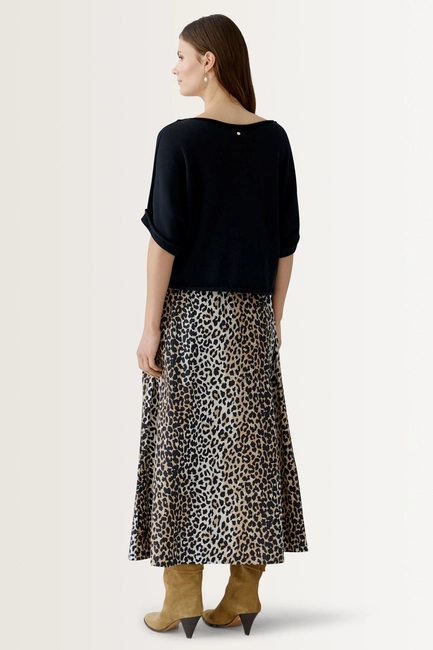 Oversized trui in biologisch katoen OUI